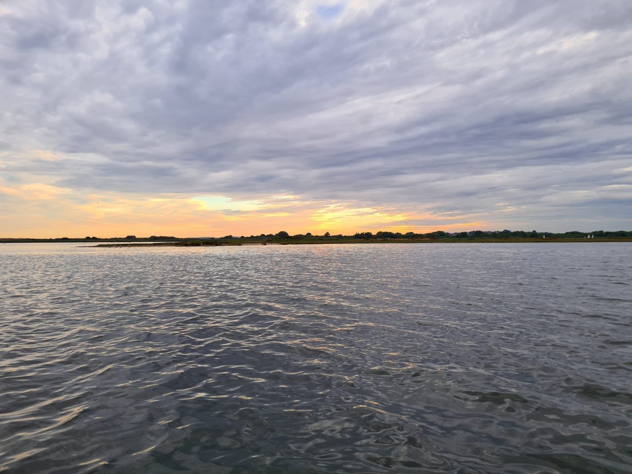 Stanpit Marsh from the Water
